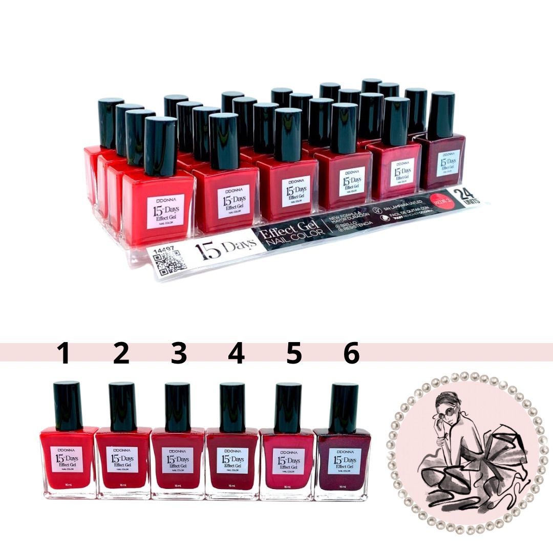 LACA DE UÑAS 15 DIAS EFECTO GEL 14497