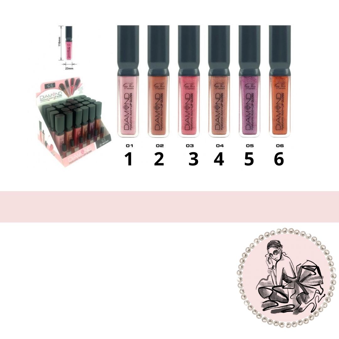 BRILLO DE LABIOS C/ AC HIALURONICO 6 TONOS B137-01