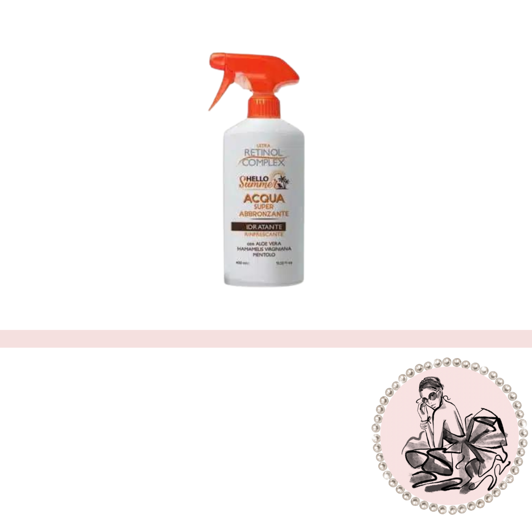 Super Agua Bronceadora Retinol Complex 400ml