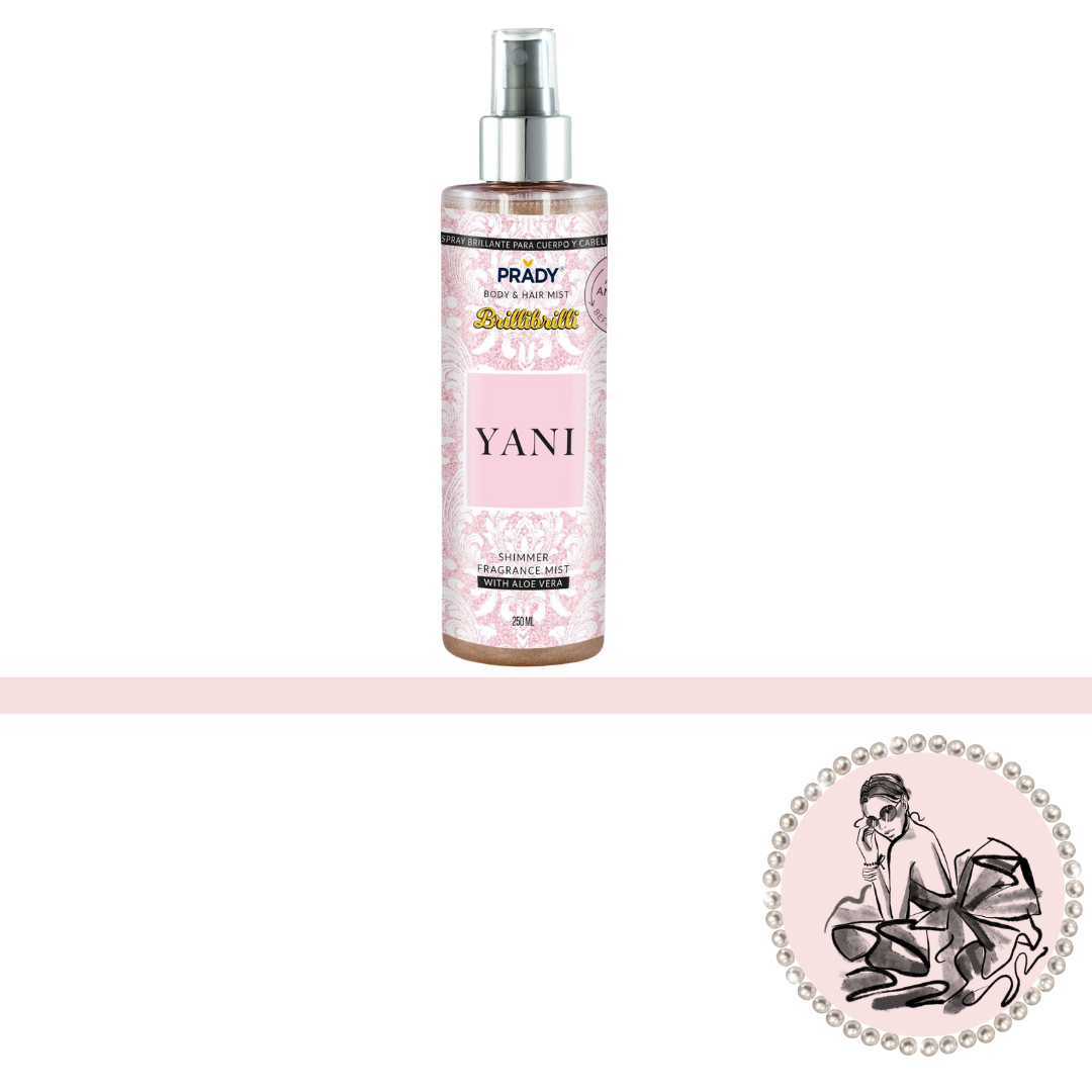 BODY & HAIR SHIMMER MIST YANI PRADY 250ML