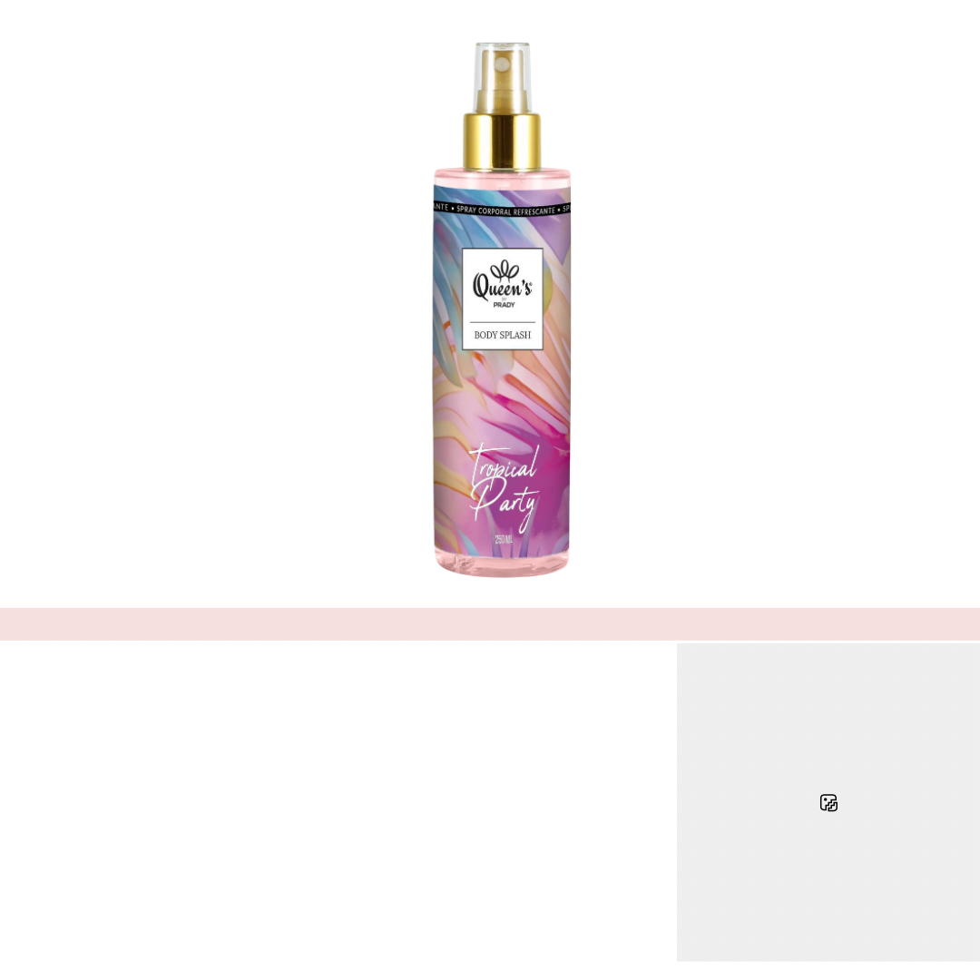 BRUMA CORPORAL TROPICAL PARTY PRADY 250ML