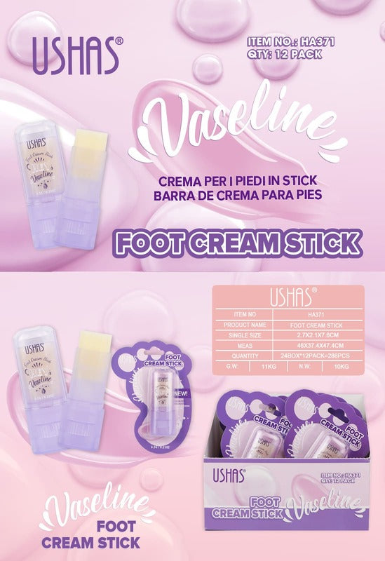 BARRA DE CREMA PARA PIES