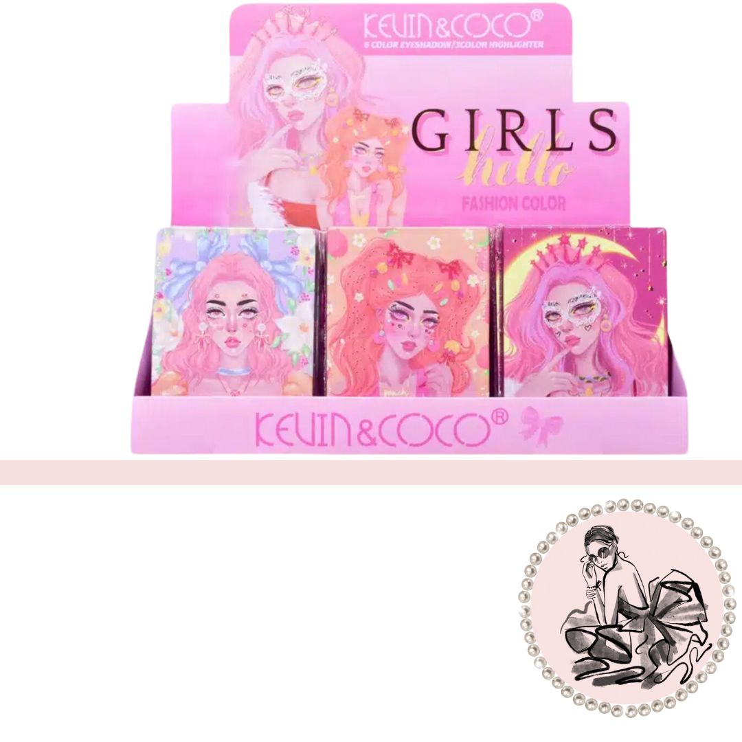 Paleta de Sombras Kevin & Coco
