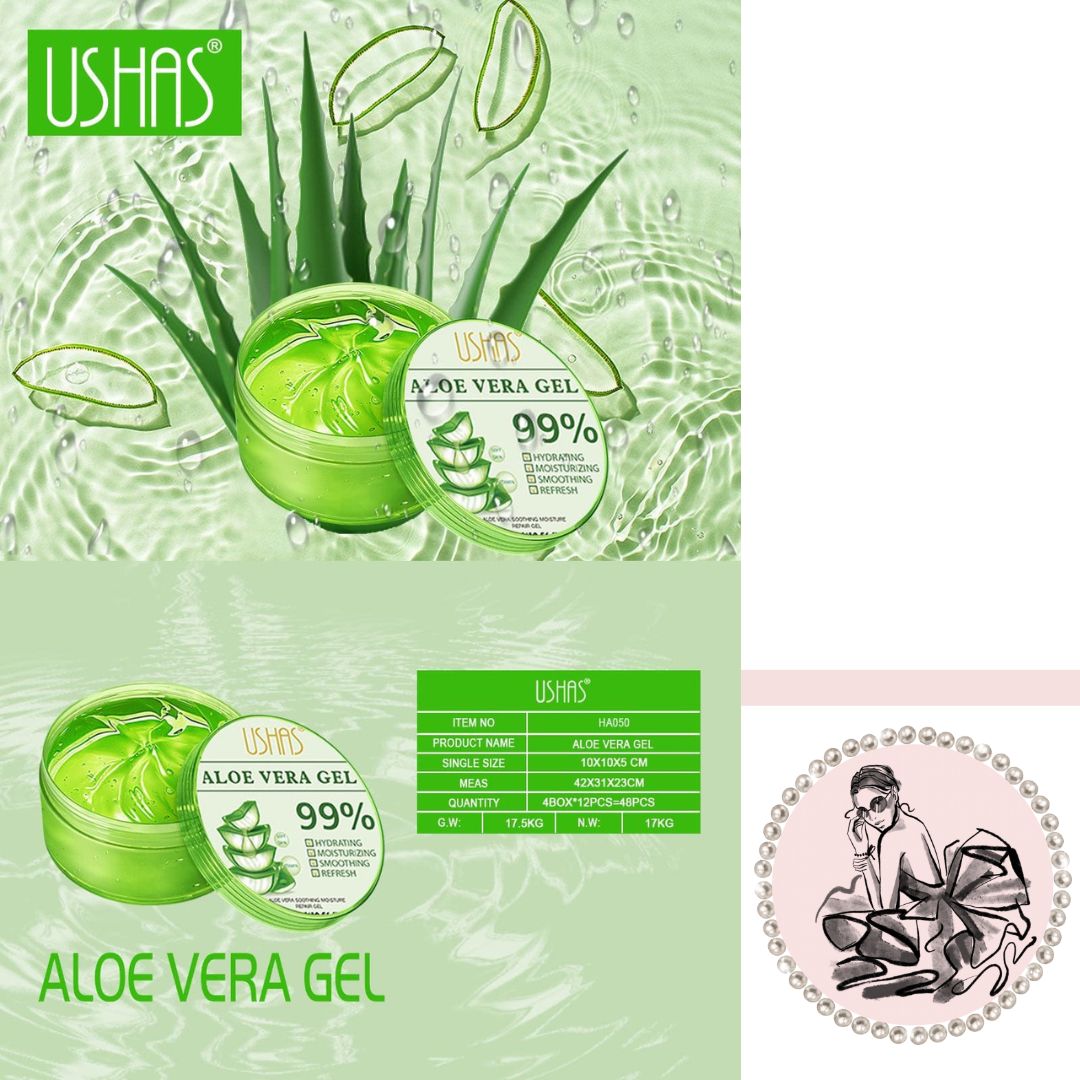 GEL ALOE VERA 99% USHAS 300mL